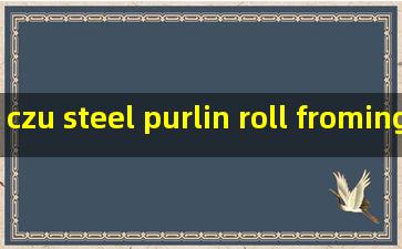 czu steel purlin roll froming machine